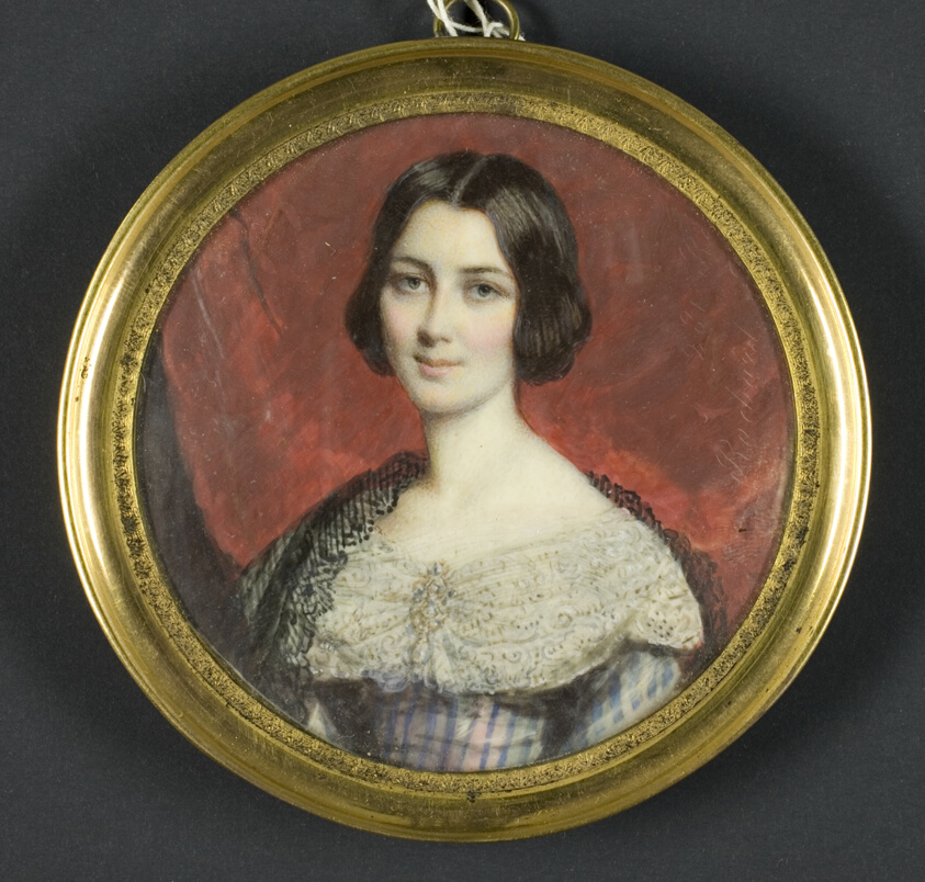 Portrait of a Lady by Simon Jacques Rochard