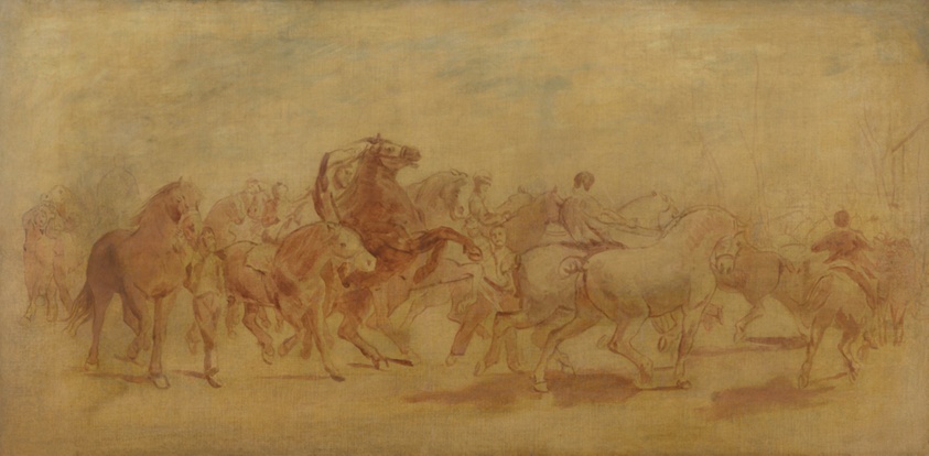 Study for The Horse Fair by Rosa Bonheur
