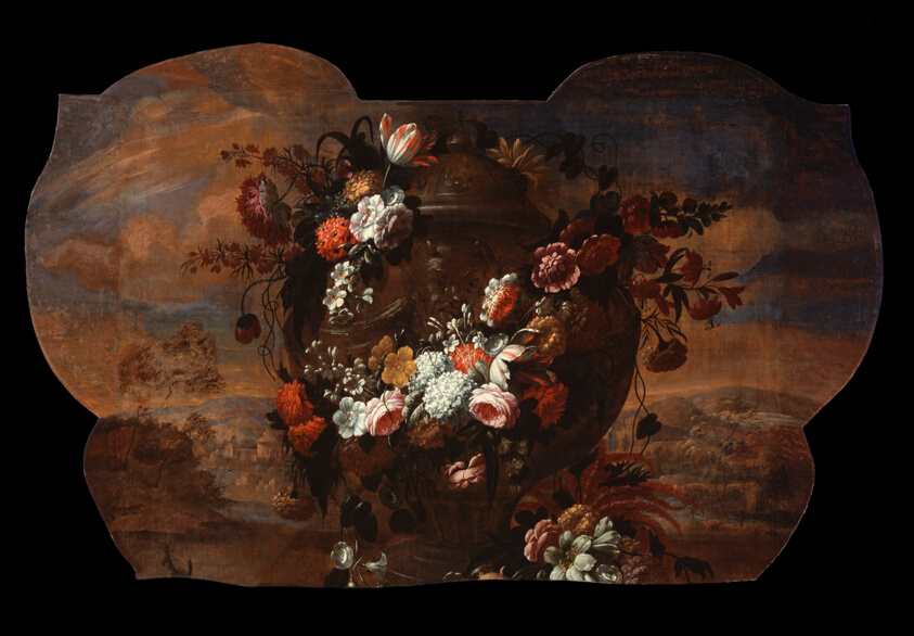 Vase of Flowers by Jean Baptiste Belin, I, (Belin de Fontenay)