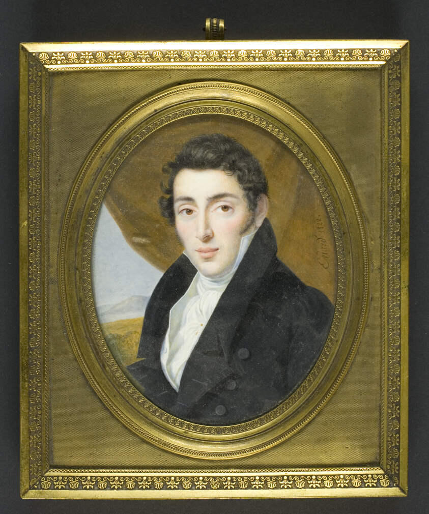 Portrait of a Young Man by Jean Marie Evrard