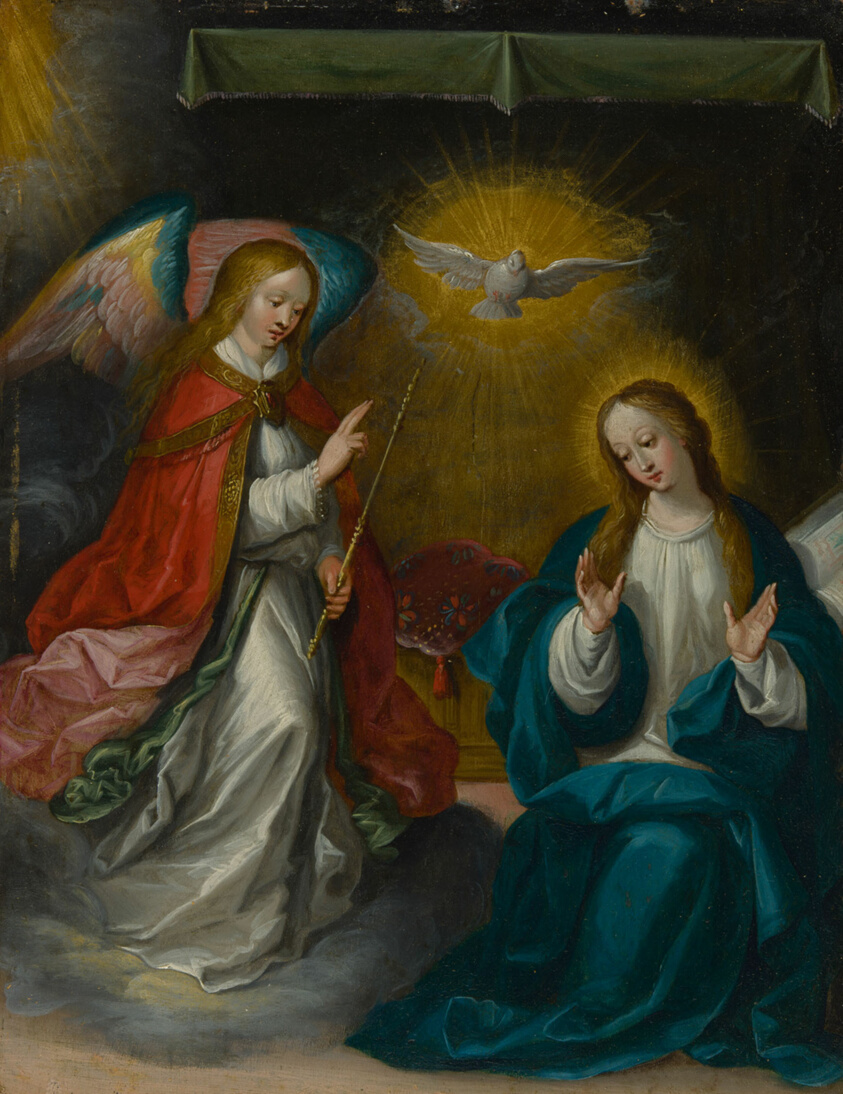 The Annunciation by Frans Francken II