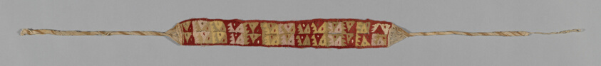 Headband or Belt Fragment by Inca
