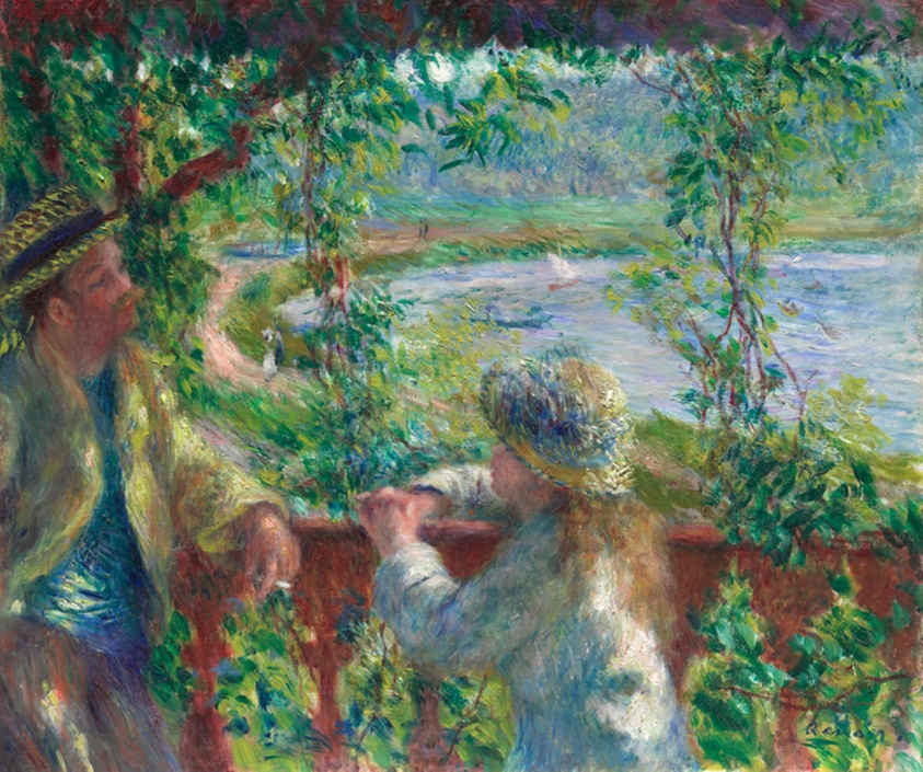 Near the Lake by Pierre-Auguste Renoir