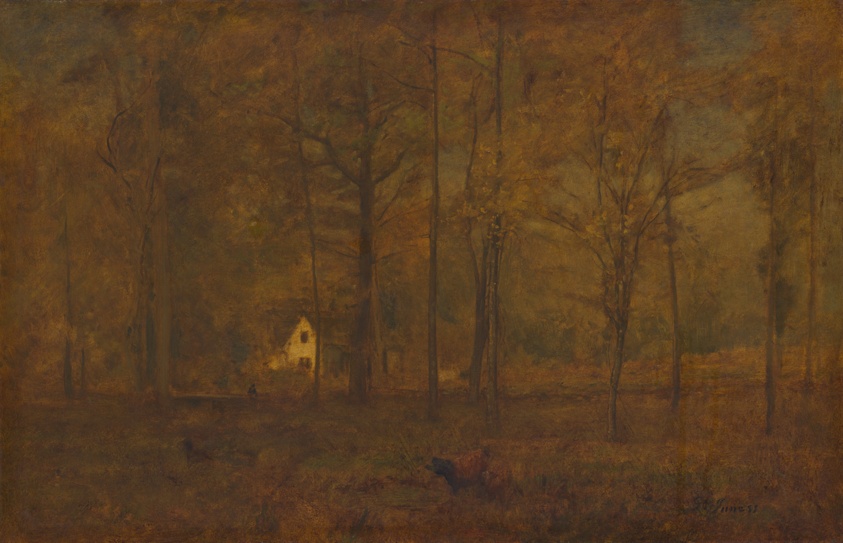 Autumn Woods by George Inness
