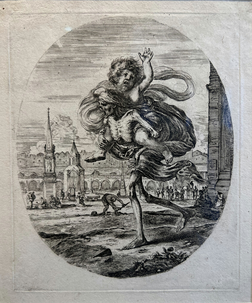 The Five Deaths by Stefano della Bella