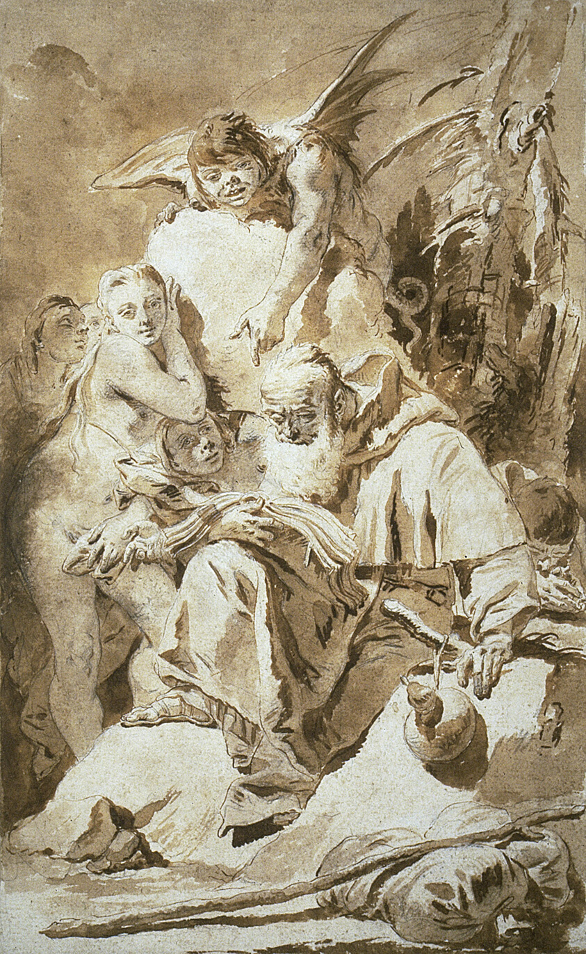 The Temptation of Saint Anthony by Giovanni Battista Tiepolo