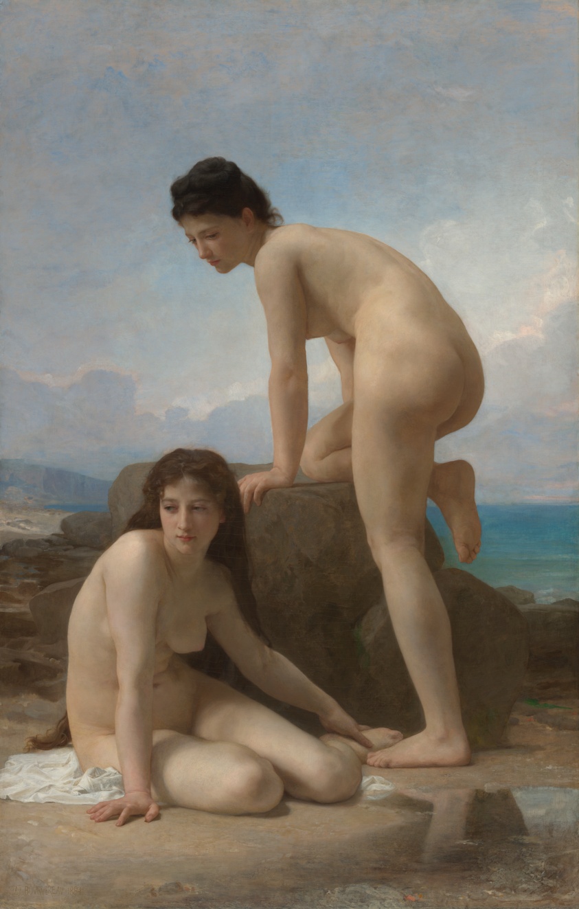 The Bathers by William Adolphe Bouguereau