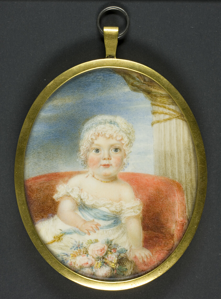 Portrait of a Young Child by William Grimaldi