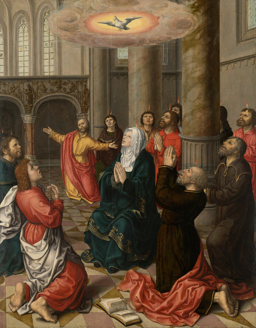 Pentecost by Workshop of Bernard van Orley