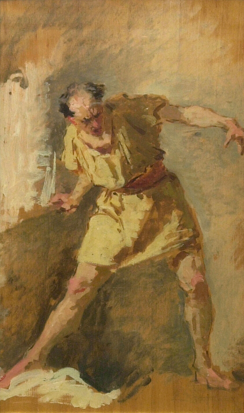 The Gladiator by Domenico Morelli