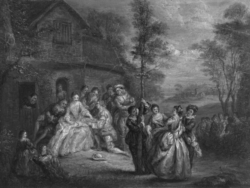 La Fête du Mai by After Jean Baptiste Joseph Pater