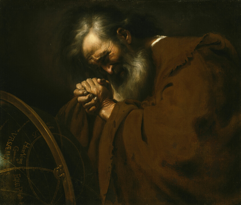 Heraclitus, the Weeping Philosopher by Spanish