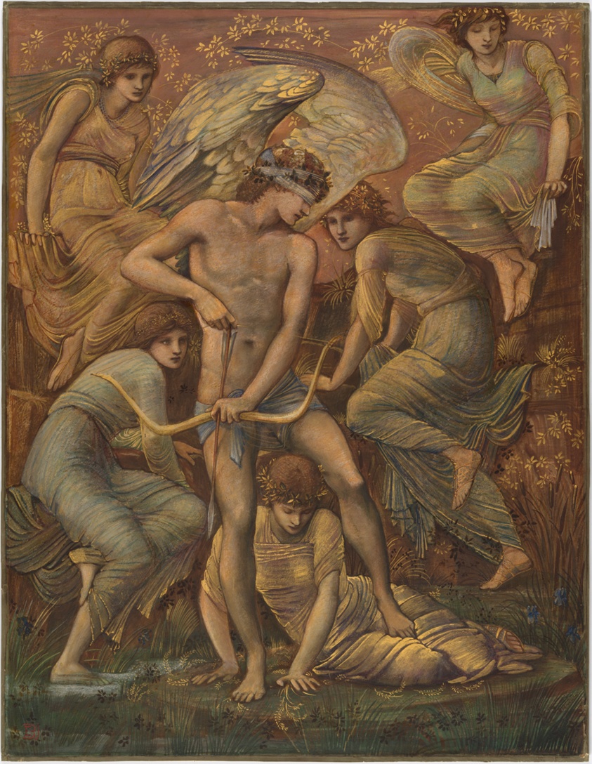 Cupid's Hunting Fields by Sir Edward Burne-Jones