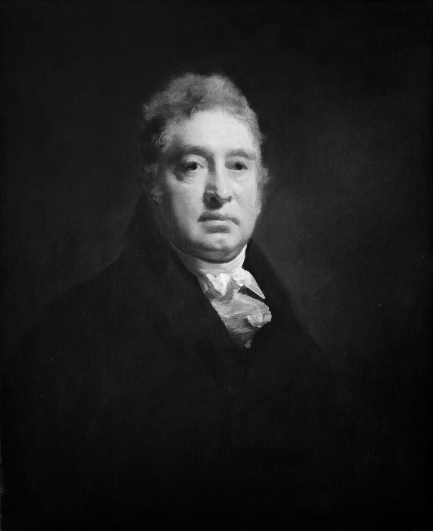 Portrait of a Man with Gray Hair by Sir Henry Raeburn
