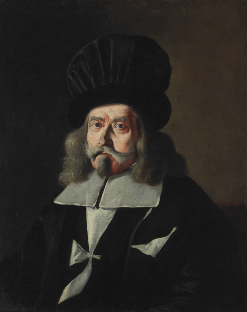 Portrait of a Grand Master of the Knights of Malta, Martin de Redin by Mattia Preti