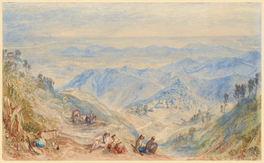 Mussooree and the Dhoon from Landour by Joseph Mallord William Turner
