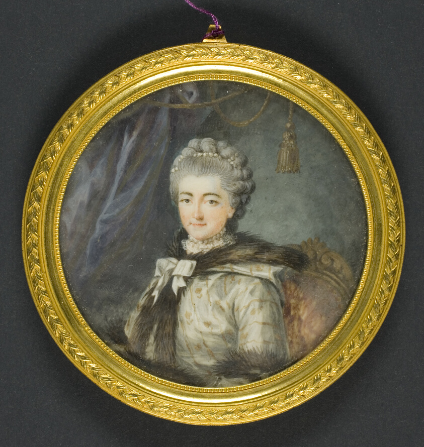 Portrait of Eleanore Denuelle by Eusebius Johann Alphen