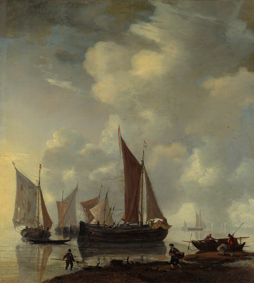 Coast Scene by Reinier Nooms, called Zeeman