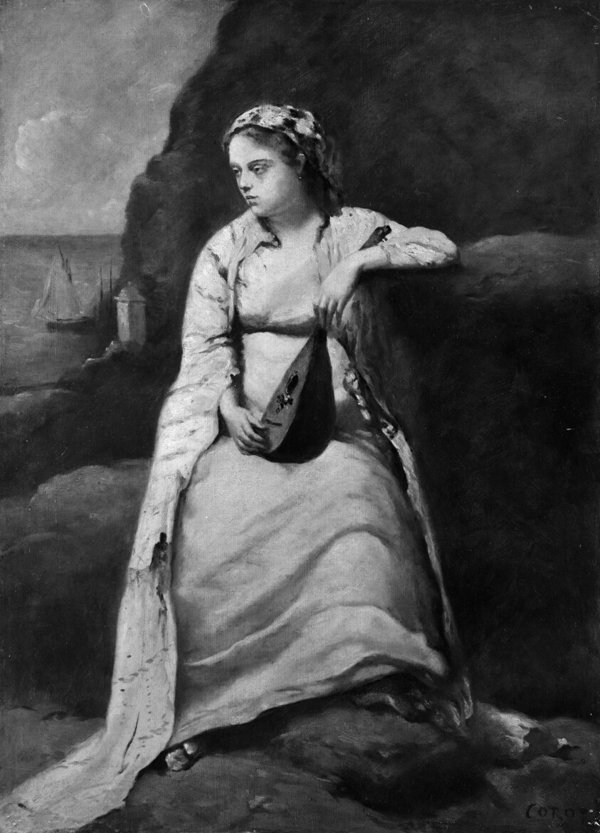 Haydée by Imitator of Jean Baptiste Camille Corot