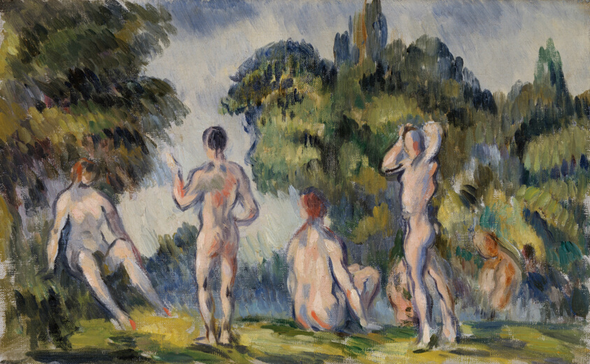 Bathers by Paul Cezanne