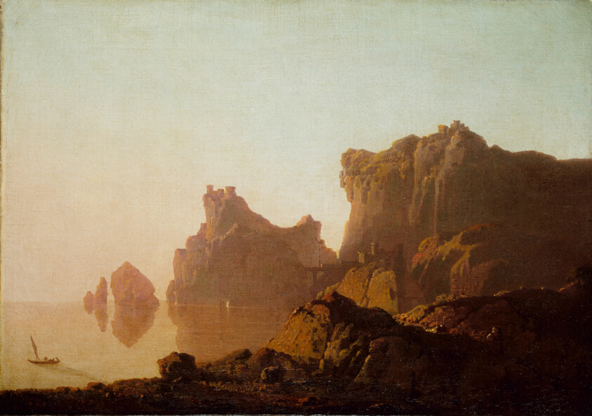 The Gulf of Salerno by Joseph Wright of Derby