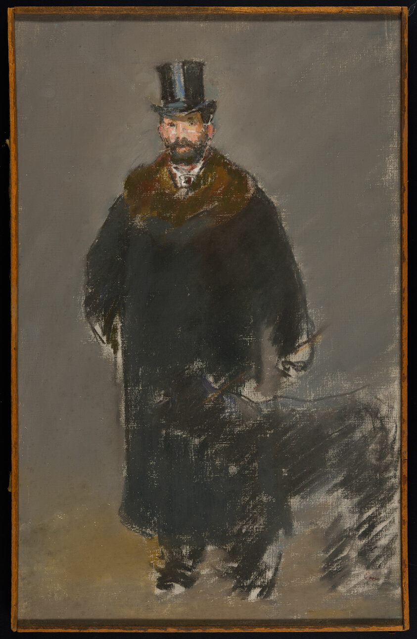 The Man with the Dog by Édouard Manet
