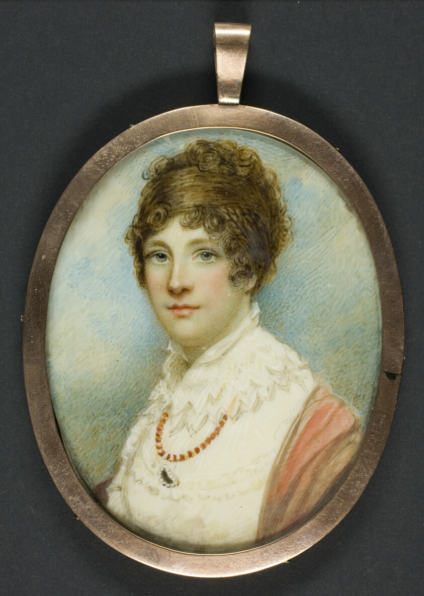 Portrait of Edith Mildmay by William Grimaldi