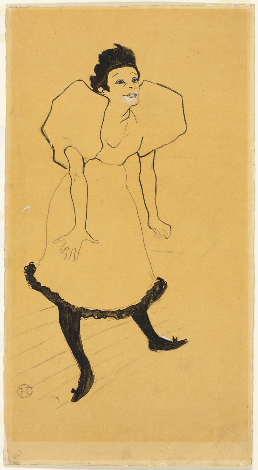 Study by Henri de Toulouse-Lautrec