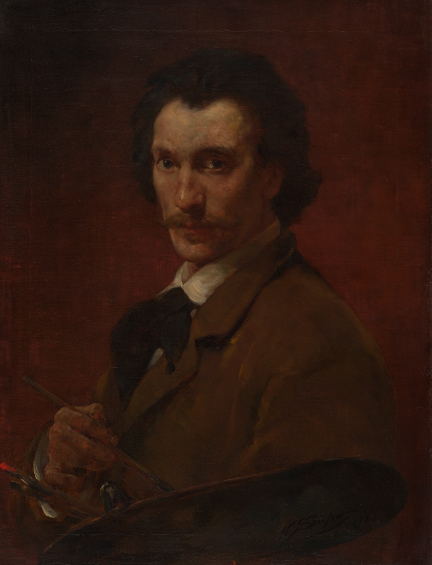 Self-Portrait by Walter Shirlaw