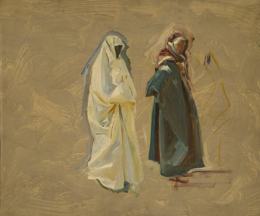 Study of Two Bedouins by John Singer Sargent