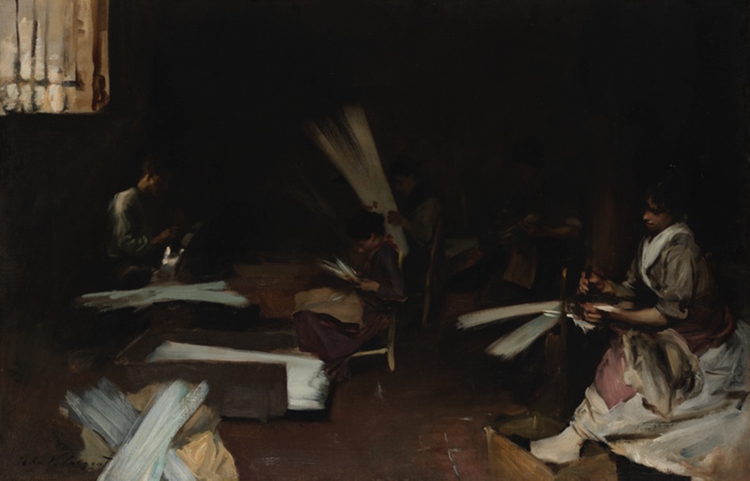 Venetian Glass Workers by John Singer Sargent
