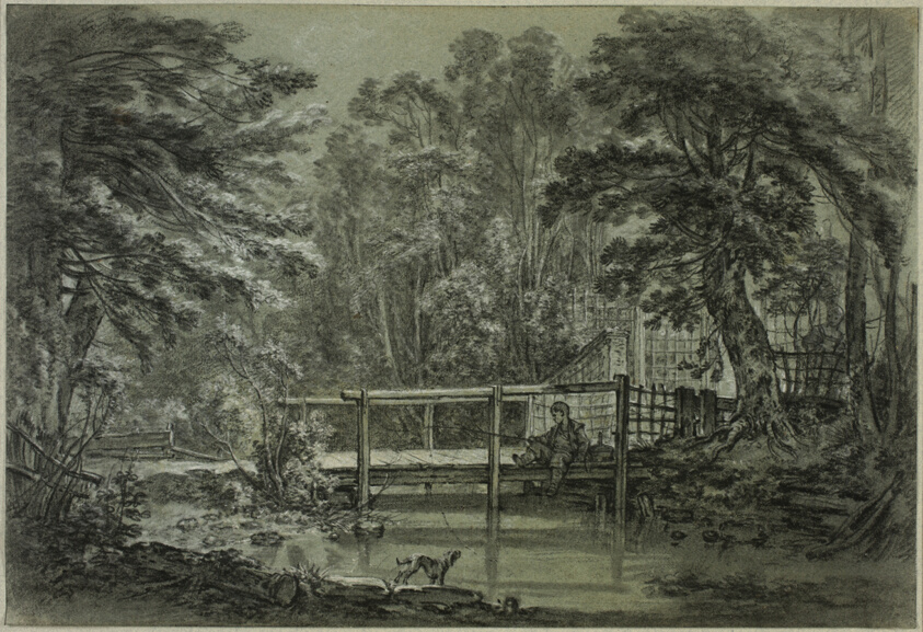 The Fisherboy by François Boucher