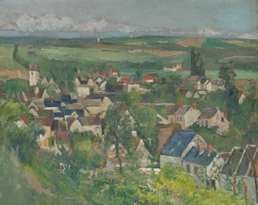 Auvers, Panoramic View by Paul Cezanne