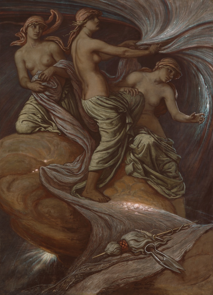 The Fates Gathering in the Stars by Elihu Vedder