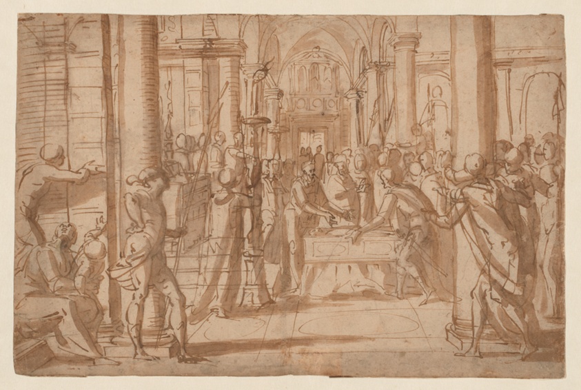 Presentation of the Body of Saint Antoninus of Florence by Giovanni Battista Paggi