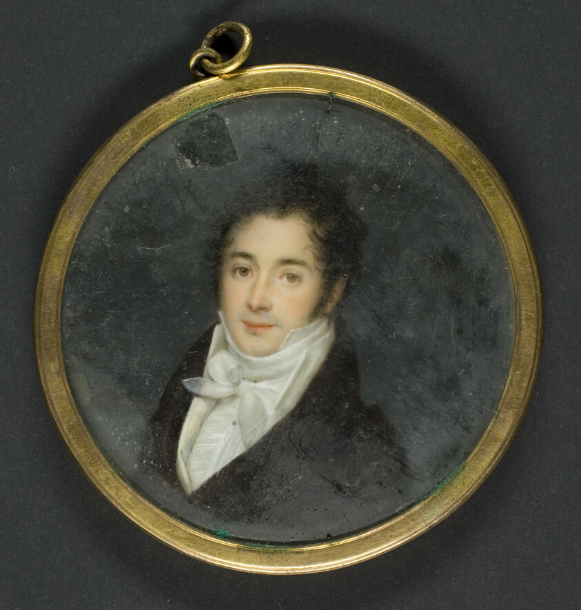 Portrait of a Young Man by Pierre Edouard Gautier d'Agoty