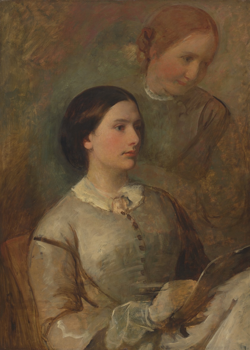 Double Portrait: Two Women by British