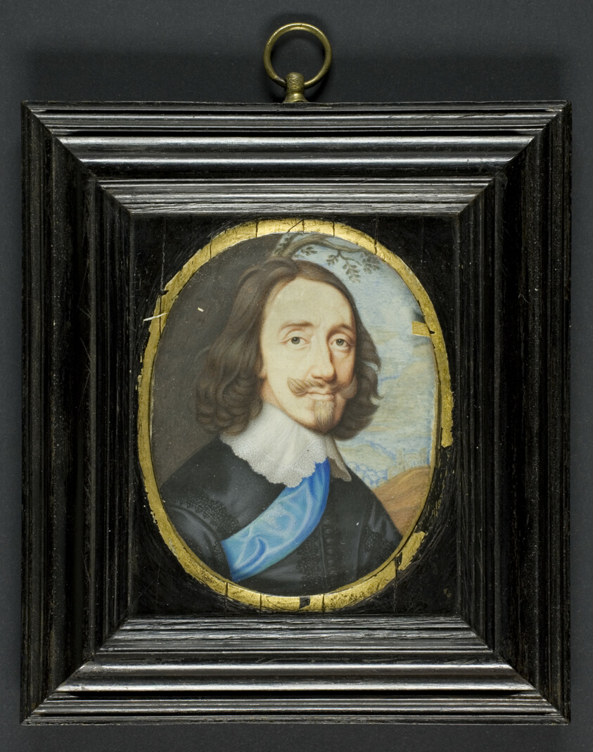 Portrait of Charles I by John Hoskins, the Elder