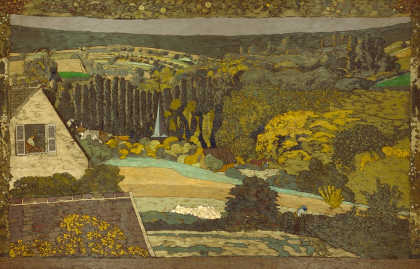 Landscape: Window Overlooking the Woods by Édouard Jean Vuillard