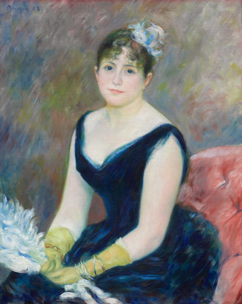 Madame Léon Clapisson by Pierre-Auguste Renoir