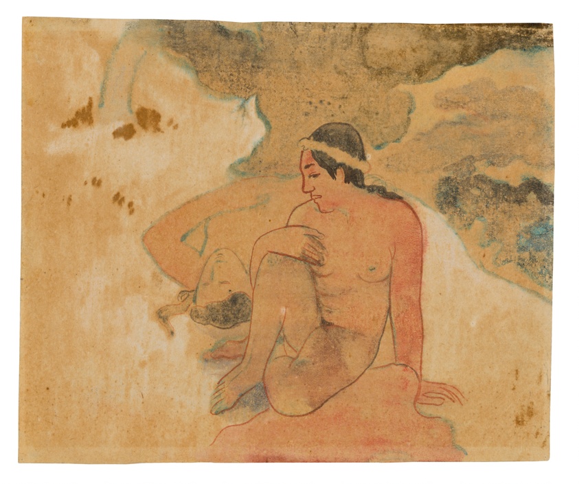 Aha oe feii? (What! Are You Jealous?) by Paul Gauguin