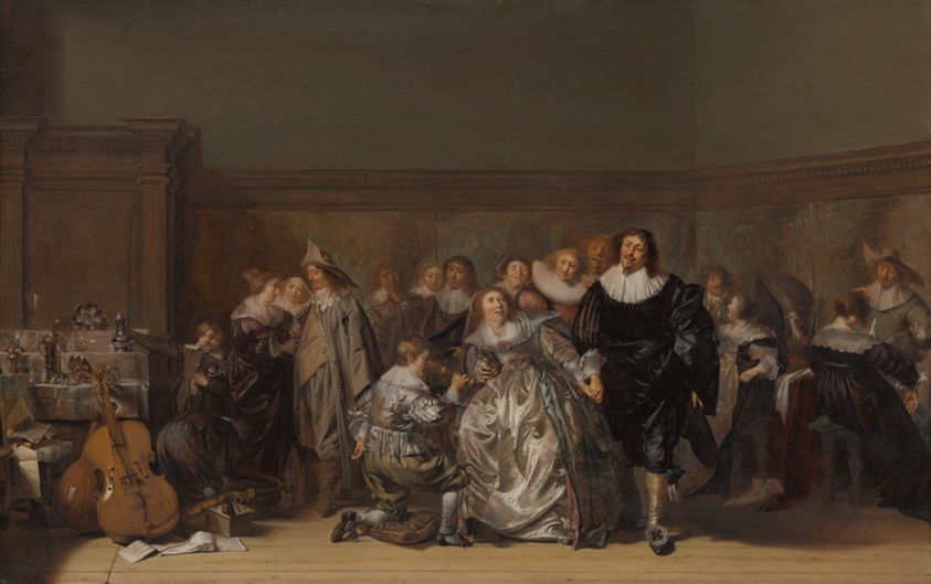 An Elegant Company by Pieter Codde