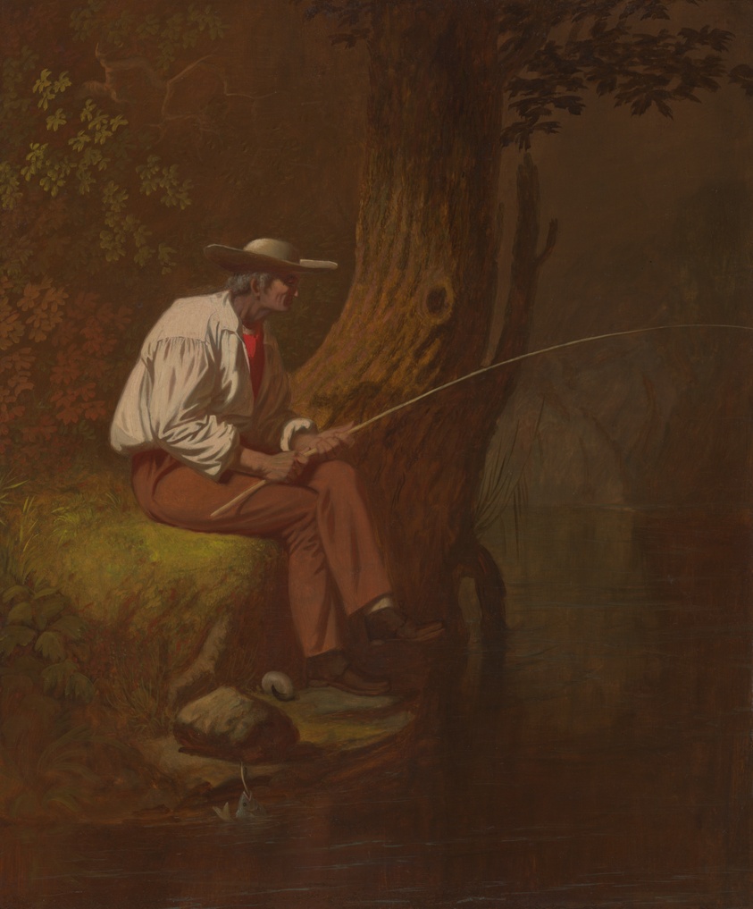 Mississippi Fisherman by George Caleb Bingham