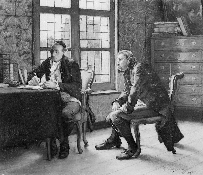 At the Justice of the Peace by Pieter Verhaert