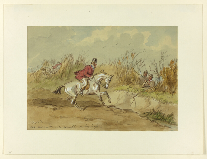 No Admittance Except on Business by Hablot Knight Browne