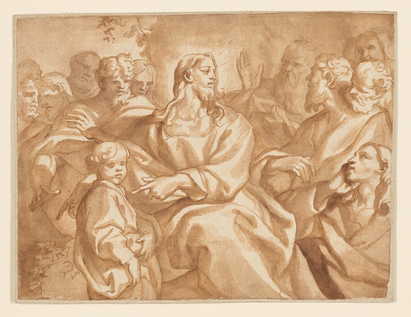 Suffer the Little Children by Domenico Piola