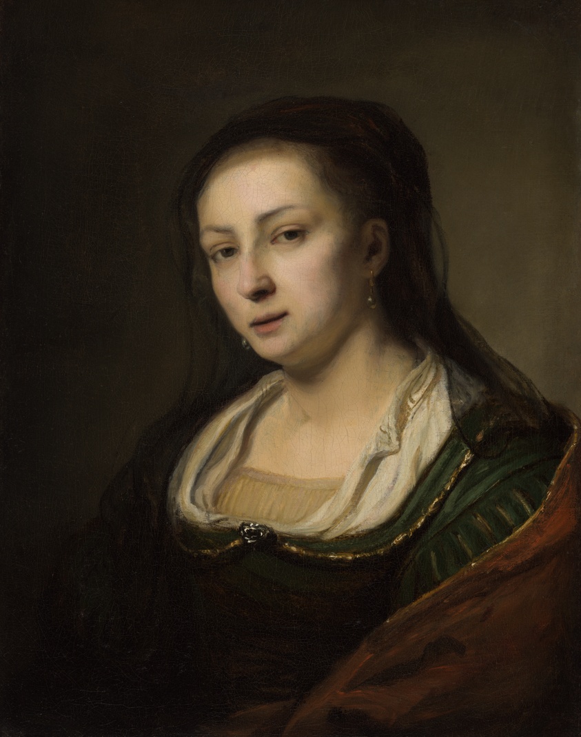 Portrait of a woman by Ferdinand Bol