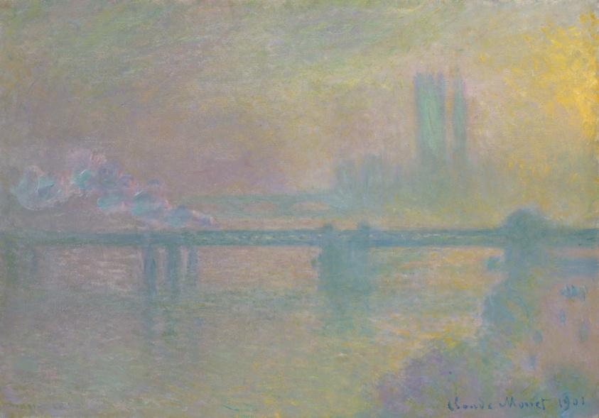 Charing Cross Bridge, London by Claude Monet