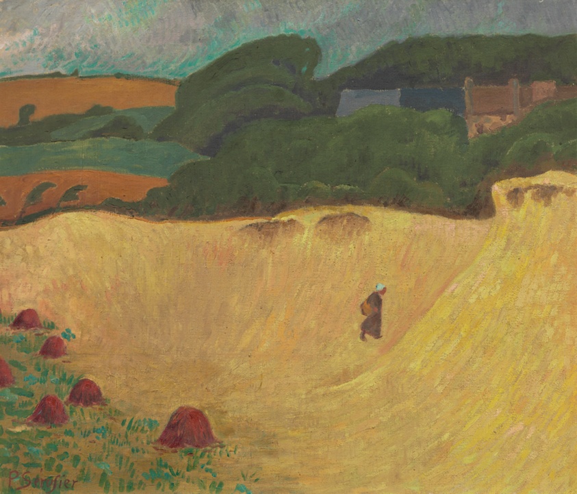 The Beach of Les Grands Sables at Le Pouldu by Paul Sérusier
