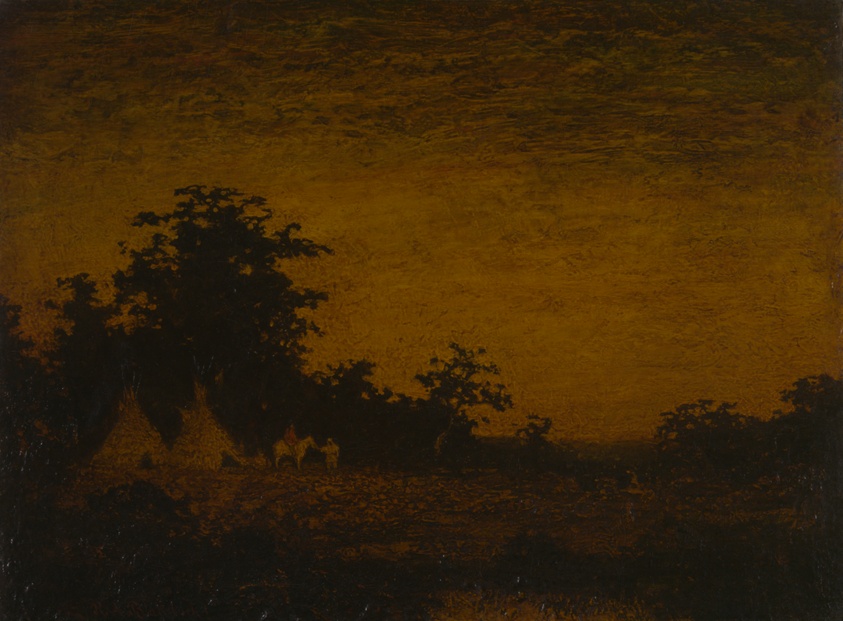 Indian Encampment by Ralph Albert Blakelock